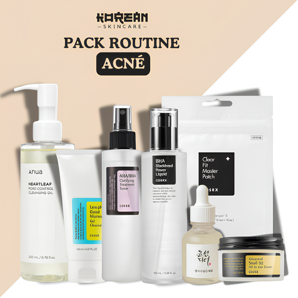 PACK ACNÉS - ROUTINE COMPLÈTE