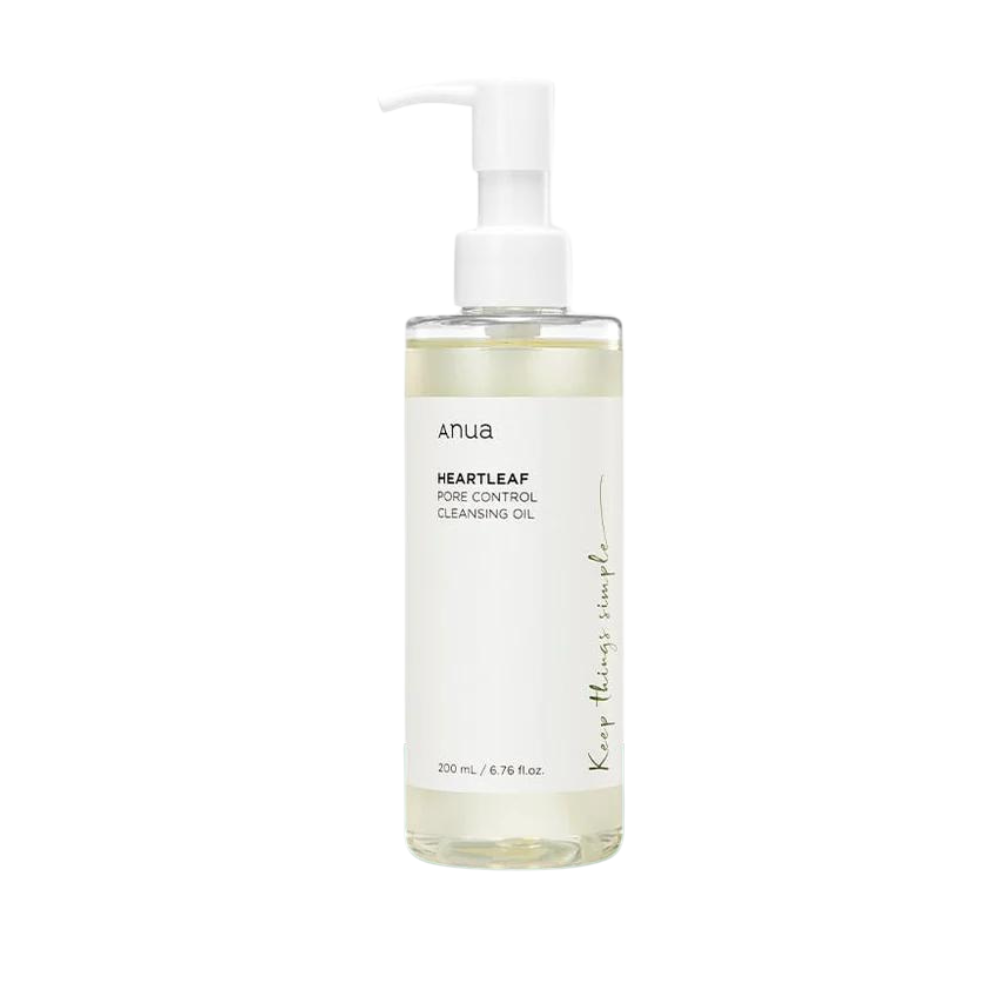 Anua- Heartleaf Pore Control Cleansing Oil - Huile nettoyante démaquillante