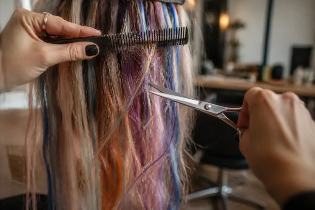Comment réparer une extension cheveux raté efficacement ?