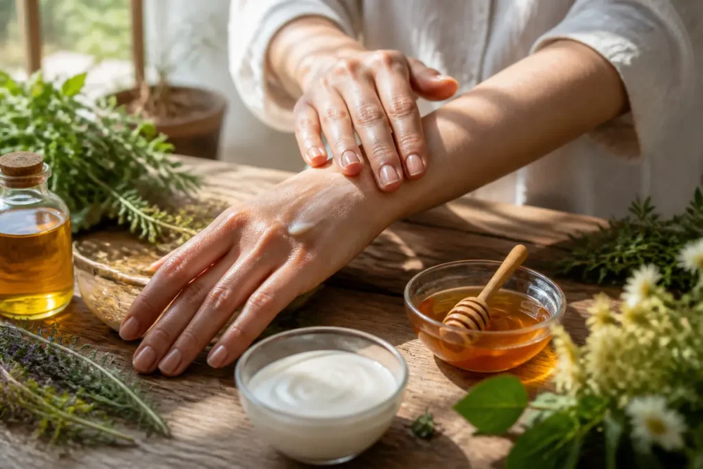 Remède de grand-mère pour raffermir la peau des bras : astuces et conseils