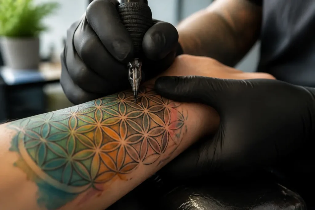Tatouage fleur de vie signification : découvrez ses secrets !